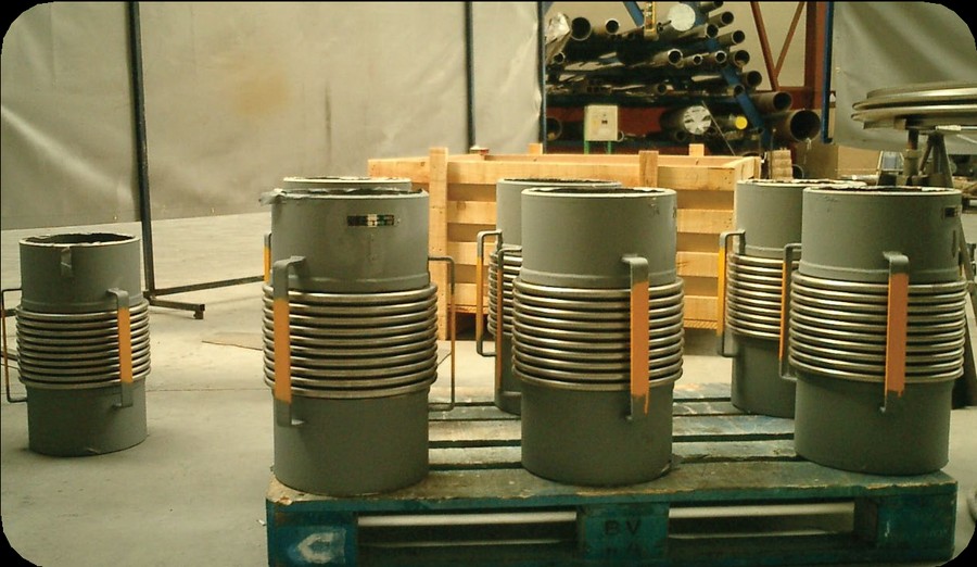 Fabric expansion joint belt type